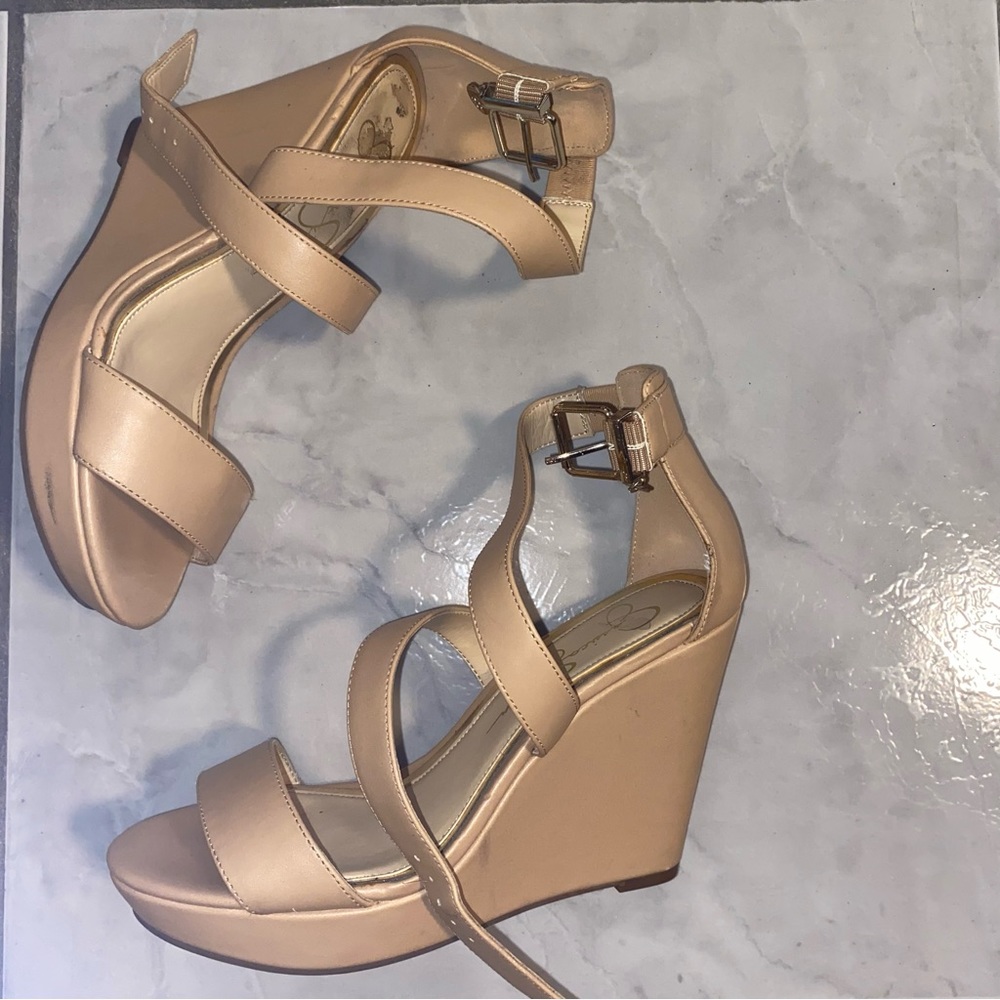 Tan Wedges - Picture 3 of 5